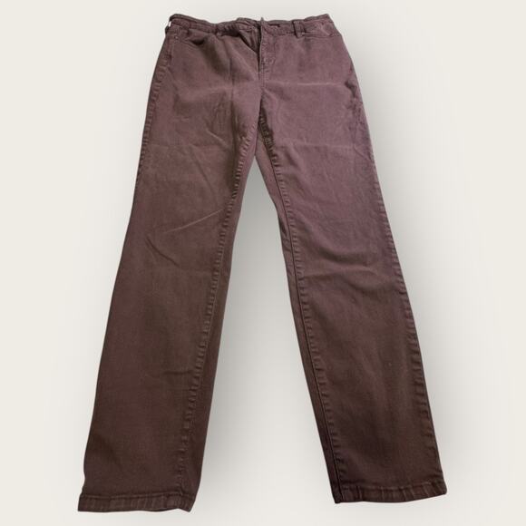 Buffalo -Brown Casual Pants Straight Leg‎ Relaxed Fit Everyday Trousers - Picture 2 of 9
